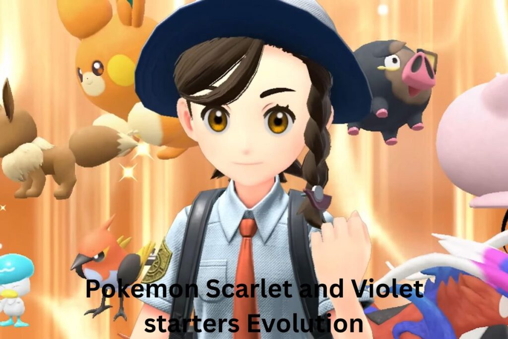 Pokemon Scarlet and Violet starters
