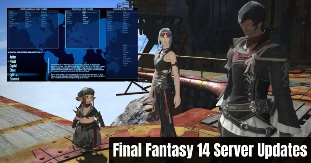 Final Fantasy 14 Server Updates