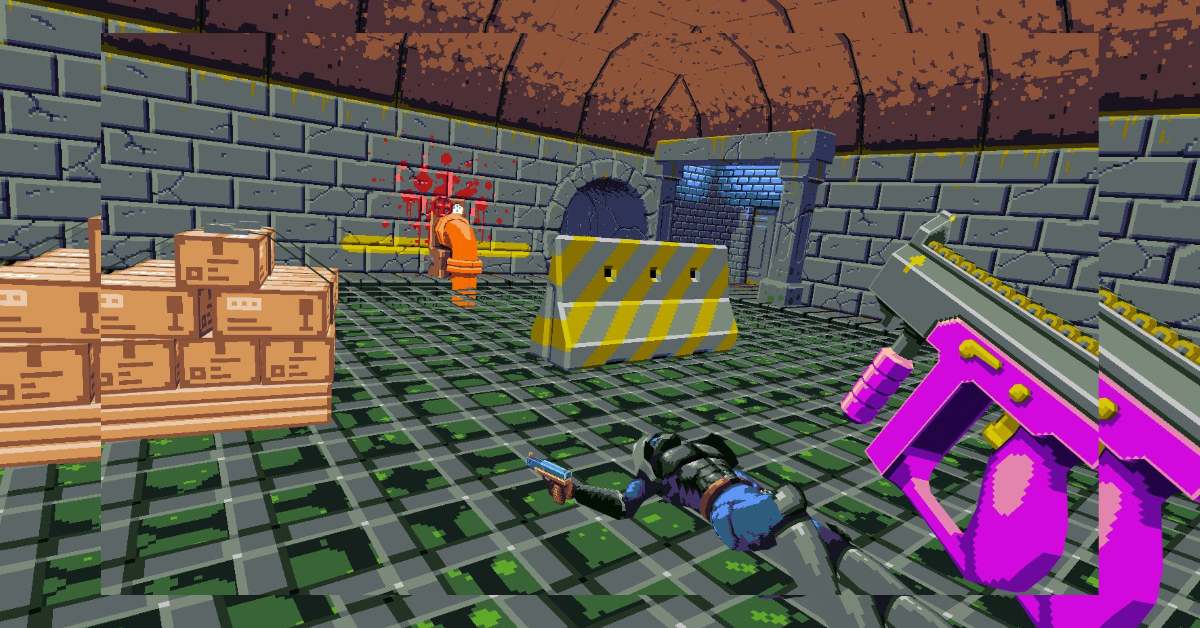 Early VR Games