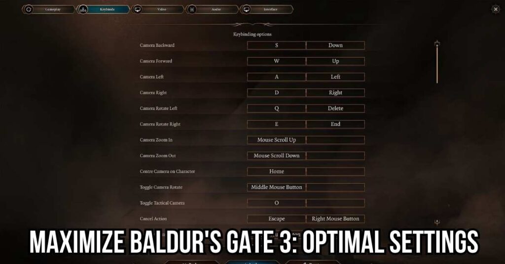 Maximize Baldur's Gate 3 Optimal Settings