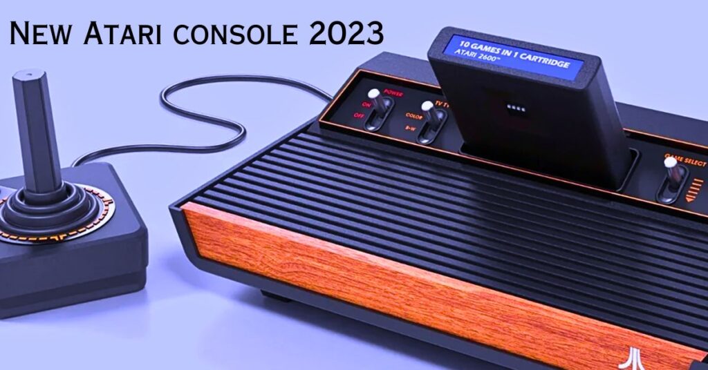 New Atari console 2023