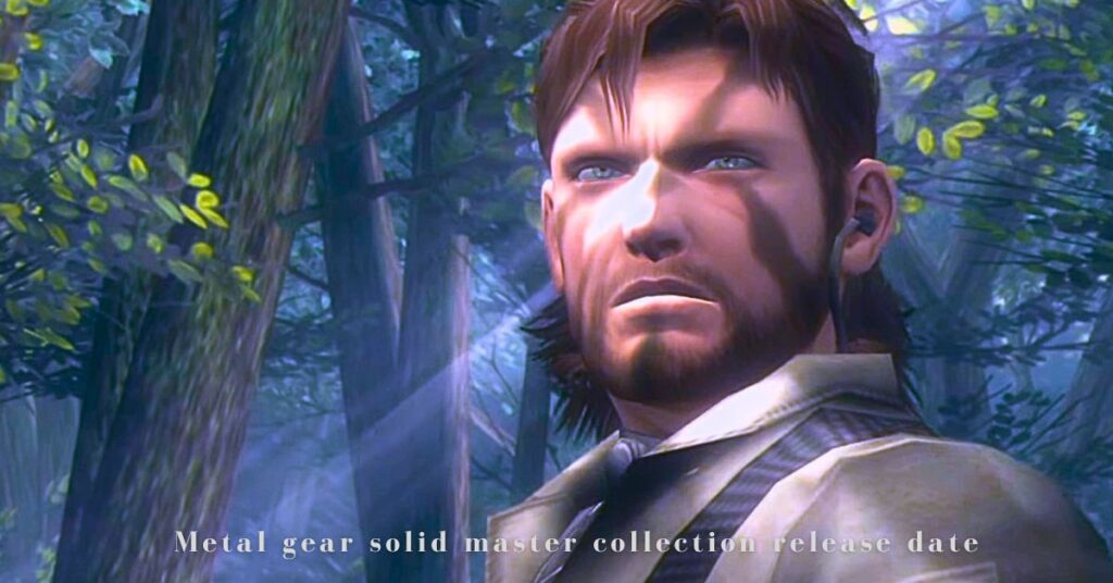 metal gear solid master collection release date